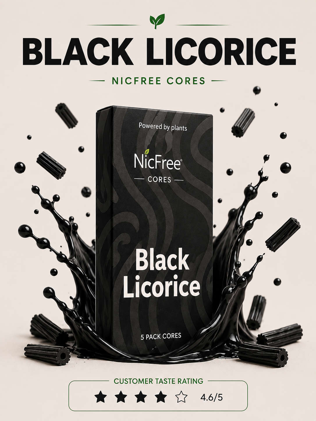 NicFree Black Licorice Flavor Pack