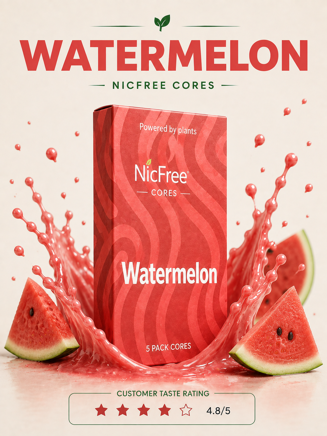 NicFree Watermelon Flavor Pack