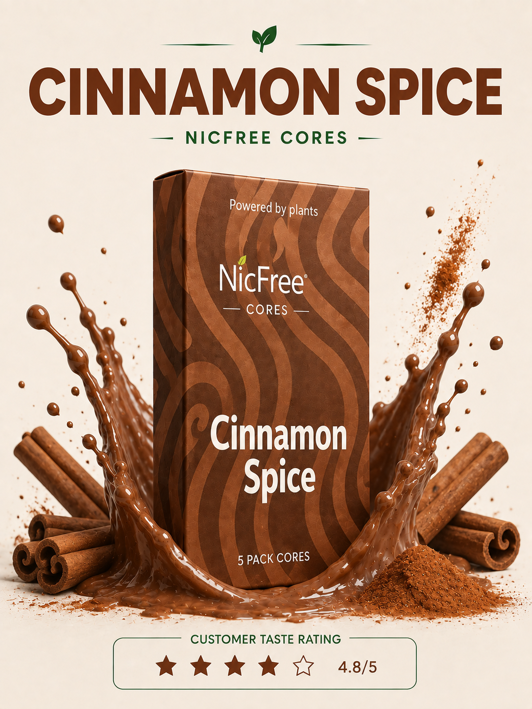 NicFree Cinnamon Spice Flavor Pack